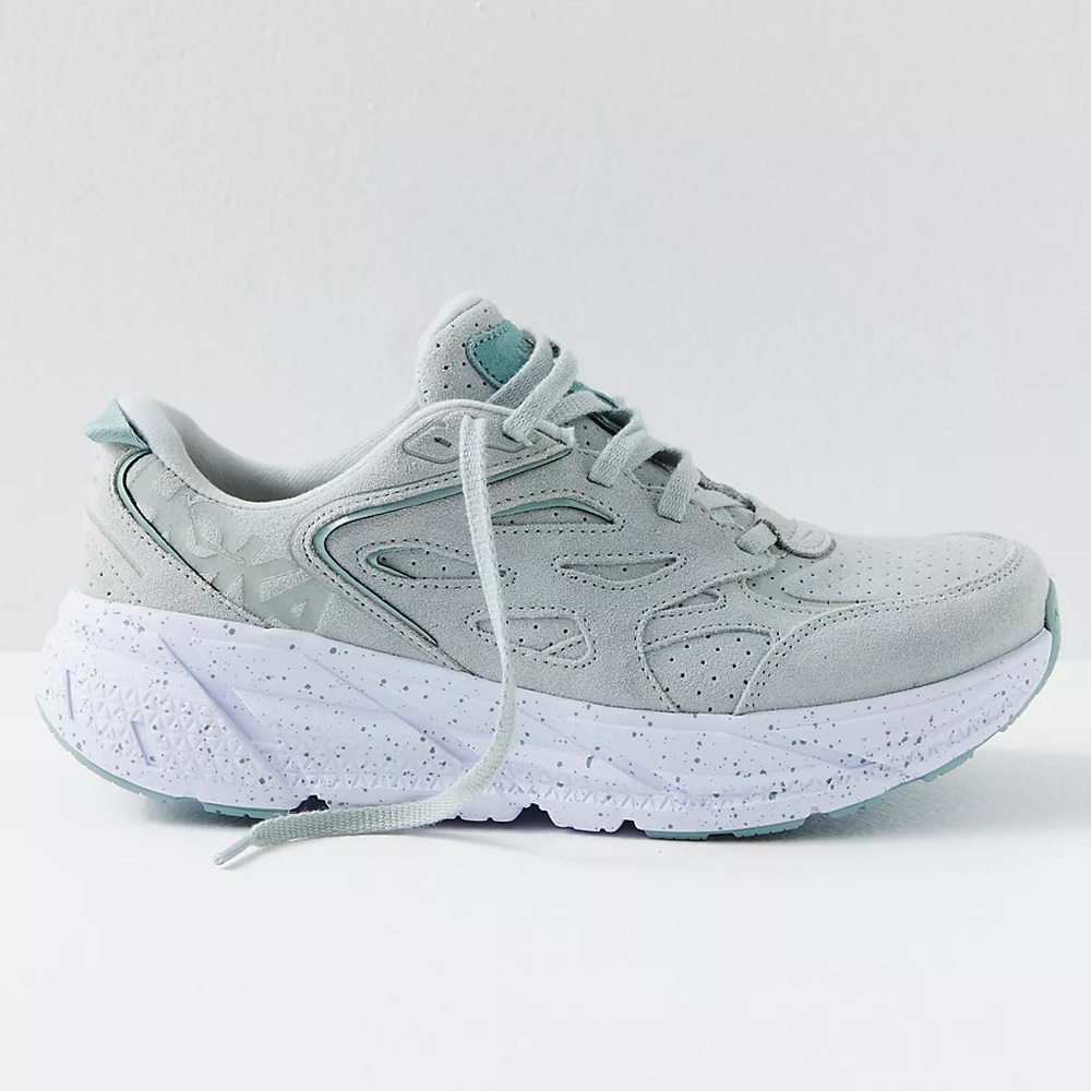 HOKA® Clifton L Suede Sneakers